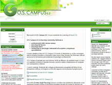 Tablet Screenshot of oscampus.it